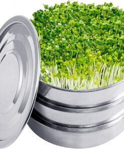 stainless steel sprouting lid
