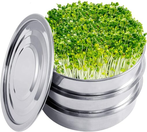 stainless steel sprouting lid